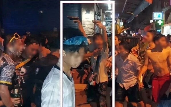 Amoklauf eines teenagers mit airsoft waffen loest chaos bei songkran in pattaya aus