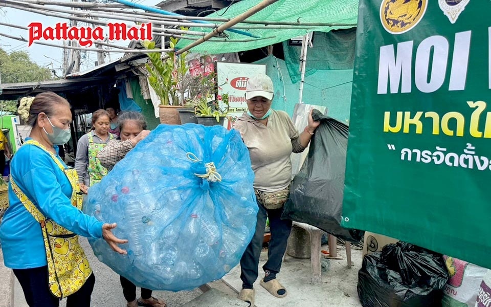 Pattaya startet stadtweite waste bank week initiative