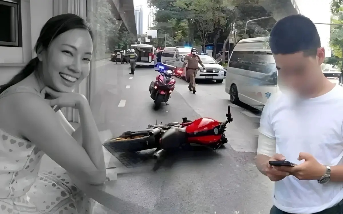 Polizist muss 27 3 millionen baht an arzt familie der bei einem motorradunfall sein leben verlor
