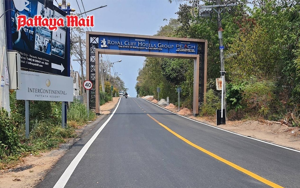 Renovierte phratamnak hill road soll den tourismus in jomtien ankurbeln