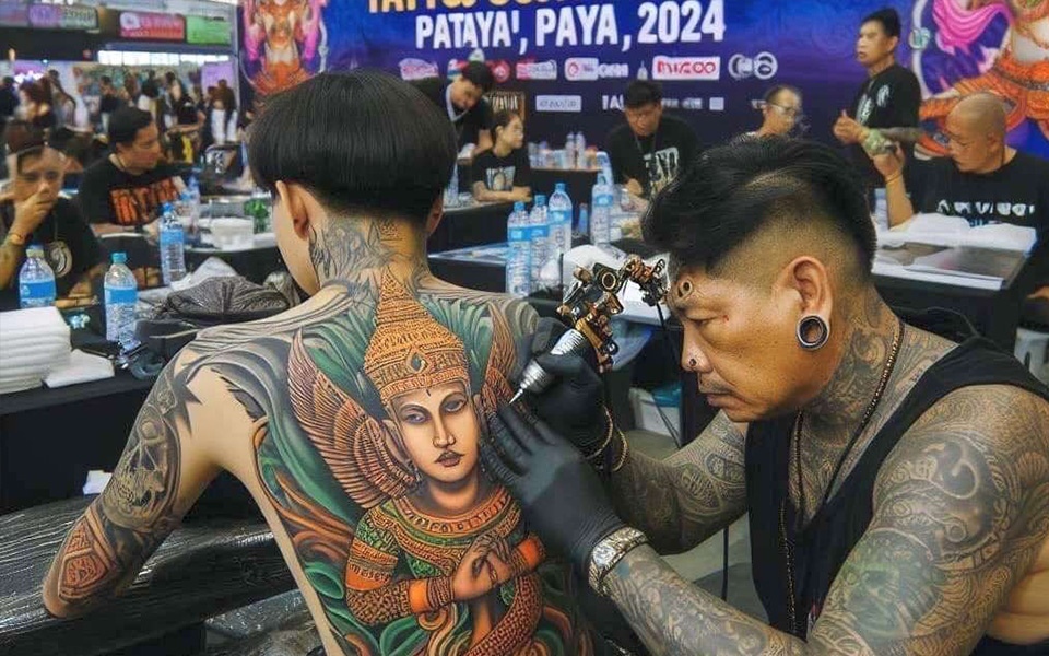 Pattaya bereitet sich auf die lebendige international tattoo convention 2024 vor
