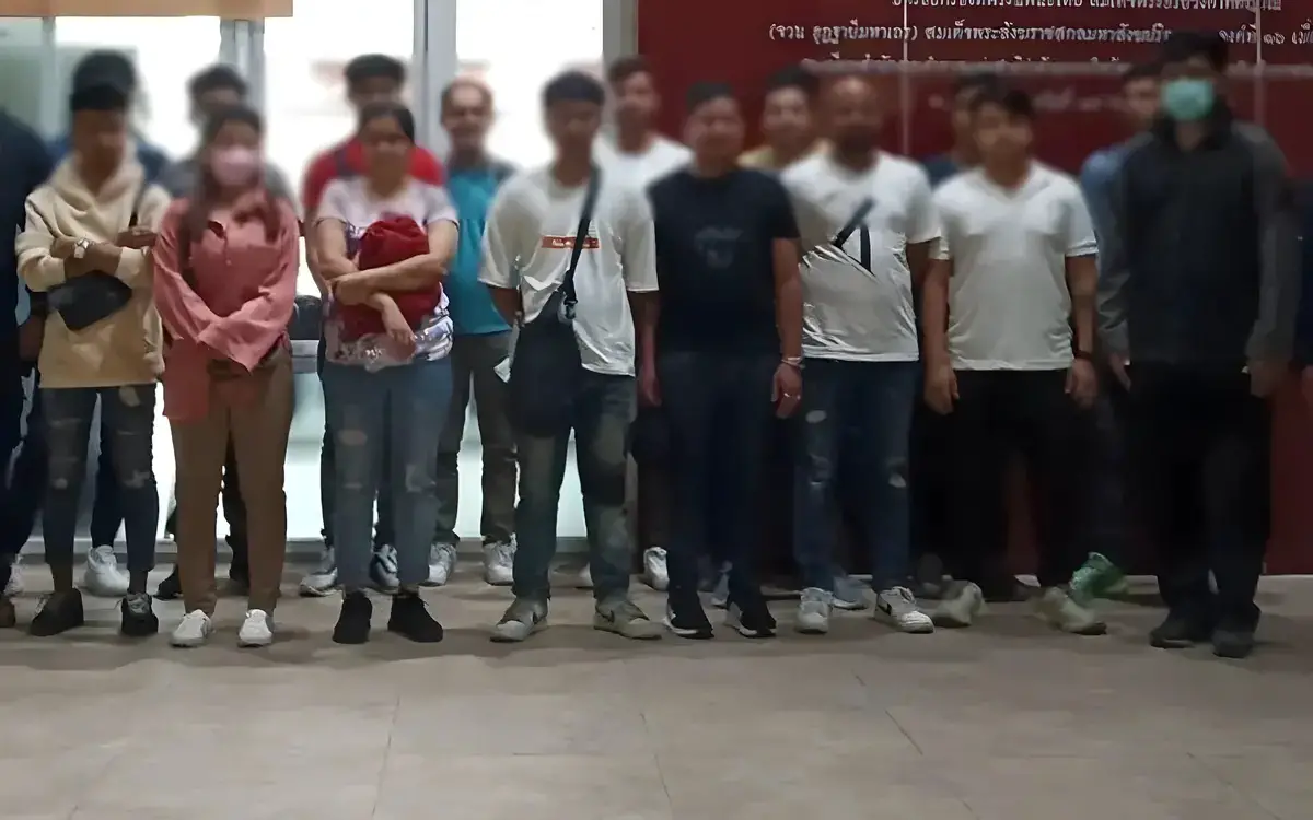 18 myanmarer in einkaufszentrum in bangkok festgenommen