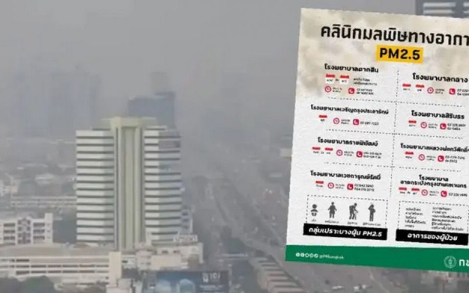 Bangkok muss sich vom 9 bis 12 november auf gefaehrlichen staub einstellen
