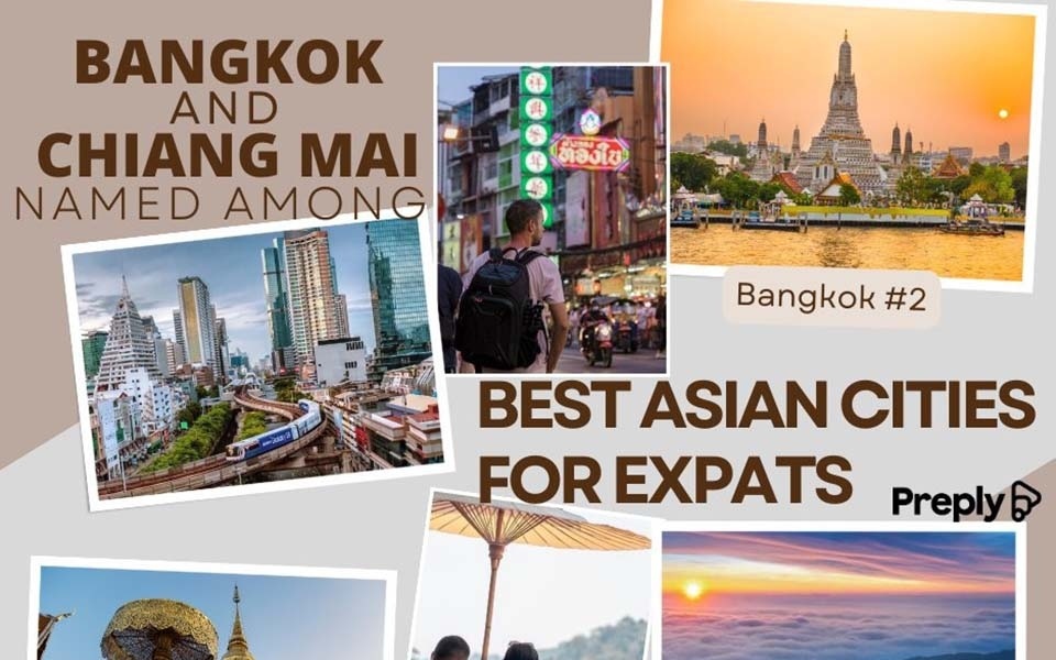 Bangkok und chiang mai gehoeren zu den besten asiatischen staedten fuer expats