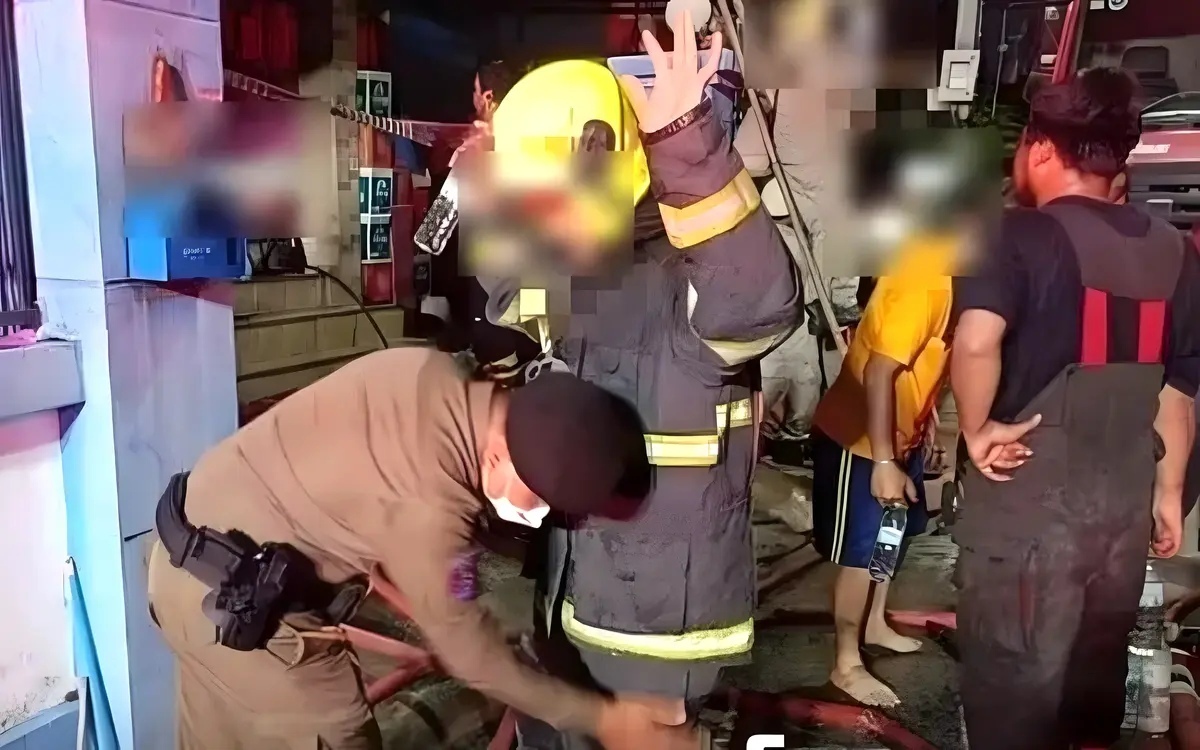Brandstifter hausmaedchen thailaendische polizei enthuellt wendung im fall des diebstahls und des