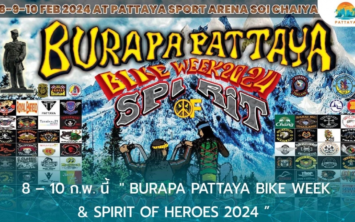 Burapa pattaya bike week verspricht nervenkitzel und aufregung
