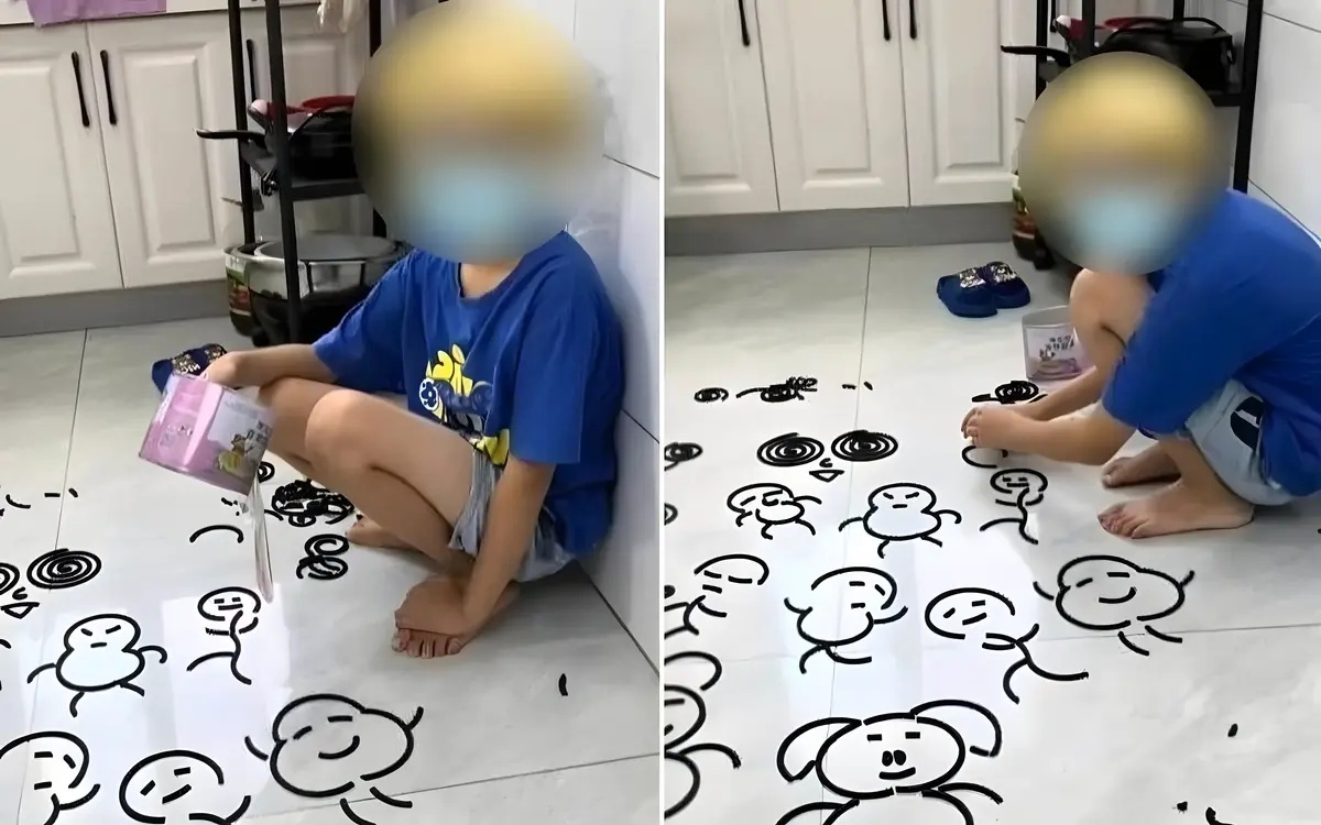 Kinderkreativitaet moskitospulen kunst eines thailaendischen kindes fasziniert die netzgemeinde