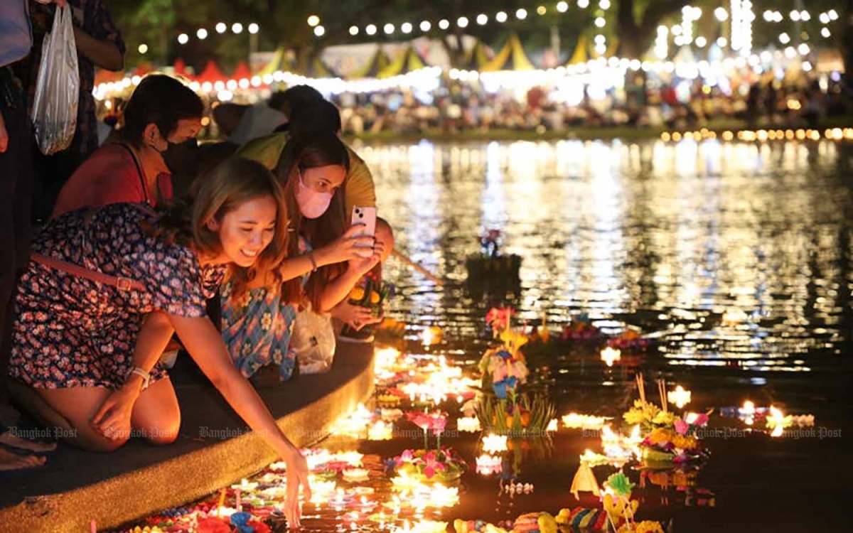 Loy krathong fest soll 750 000 touristen nach sukothai locken dpm somsak