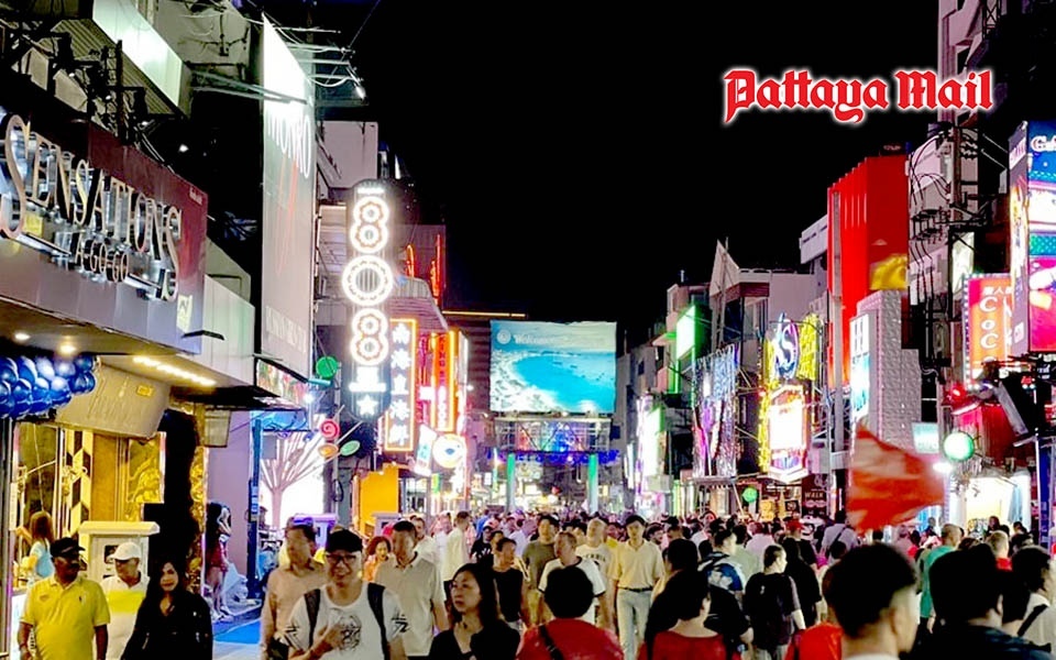 Pattaya richtet kontrollpunkt auf der south pattaya walking street ein