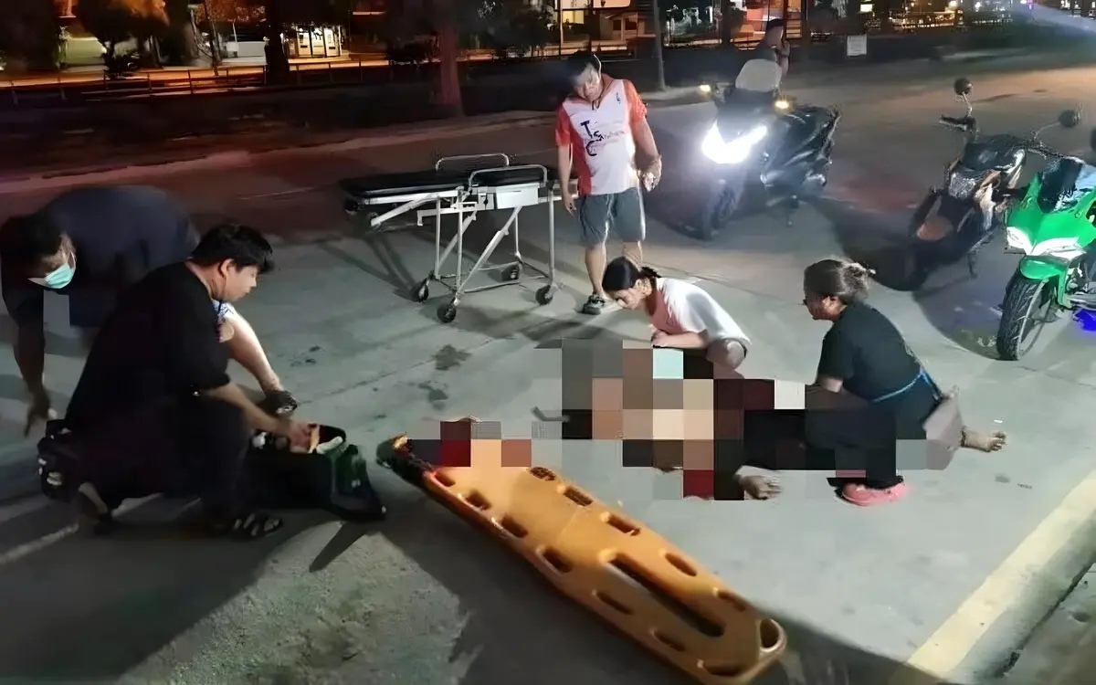 Schockierender angriff in suphanburi motorradmechaniker nach schussattacke lebensgefaehrlich