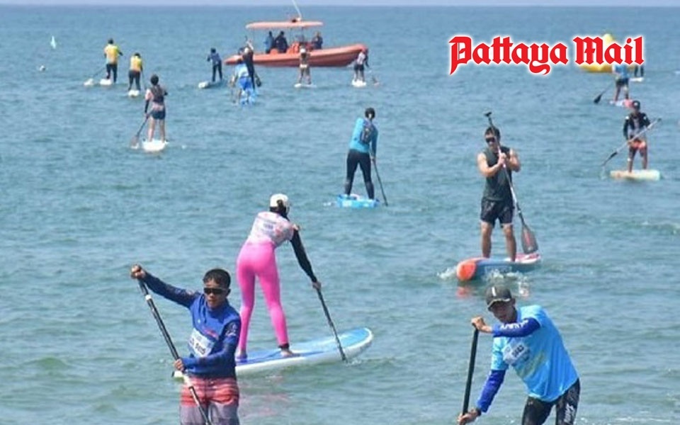 Stand up paddleboard weltmeisterschaften in pattaya vom 15 bis 19 november