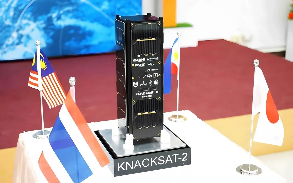 Thailands knacksat 2 soll in die umlaufbahn gebracht werden