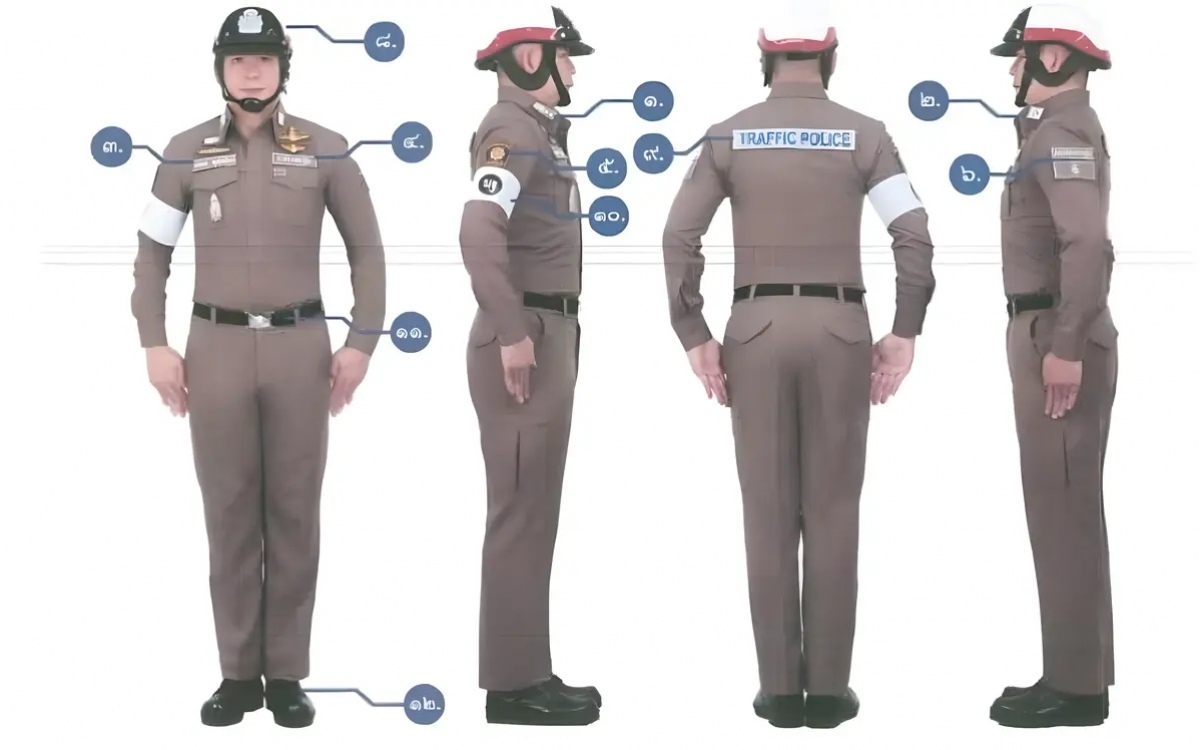 Verkehrspolizisten werden ab dem 15 september neue uniformen tragen