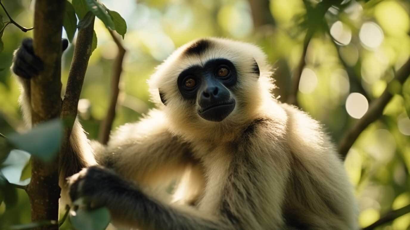 Gibbons monkey