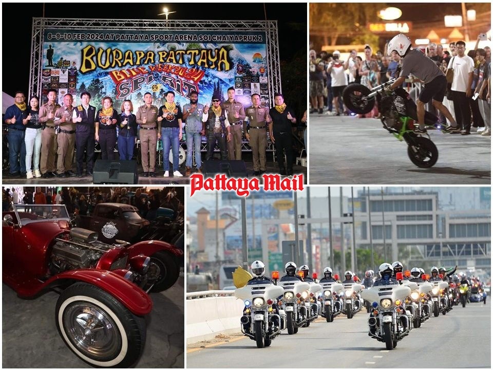 Die burapa pattaya bike week wird die massen begeistern