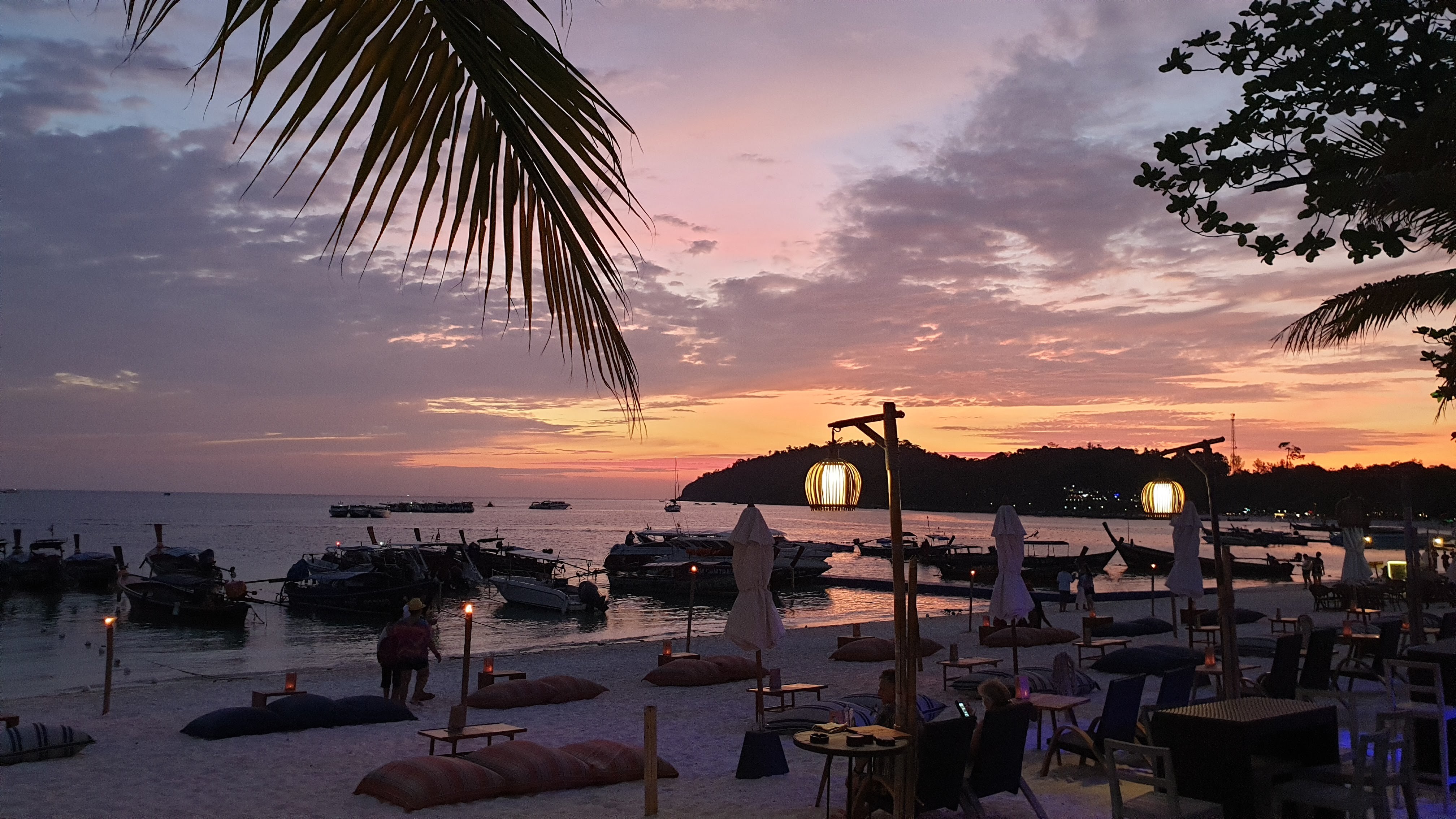 beach night koh lipe