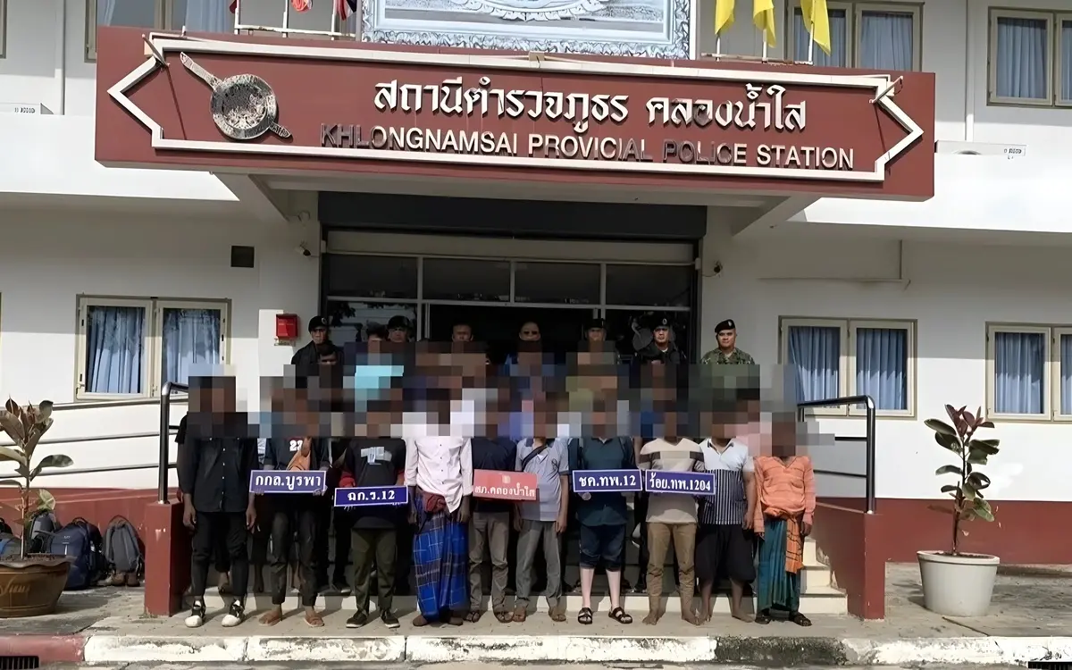 27 ausländische Staatsbürger bei illegaler Einreise nach Thailand gefasst – Behörden schlagen Alarm