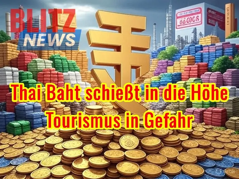 Thailands Baht explodiert: Wirtschaft am Abgrund – Währung schockt Exporte