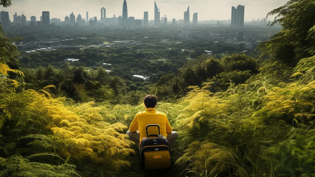 A Meituan delivery driver wearing a yellow T shirt ride b2762c36 4cc9 485c b768 c33fe40704e4