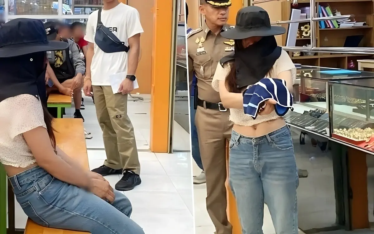 Auslaenderin beim halskettendiebstahl in samut prakan erwischt ein verzweifelter akt oder geplanter ba9443fa