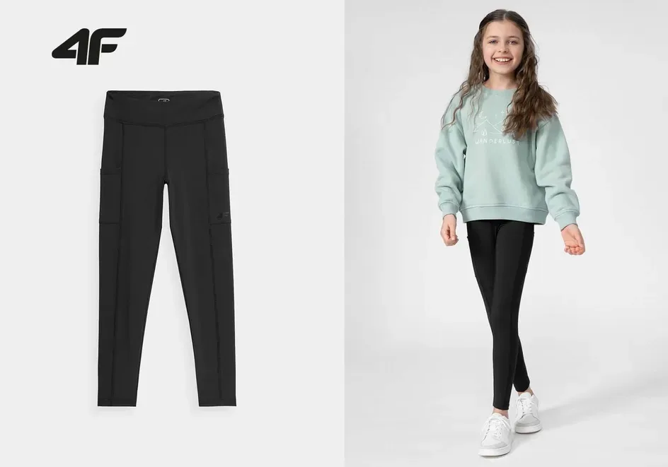 Bequeme Sport-Leggings für Mädchen