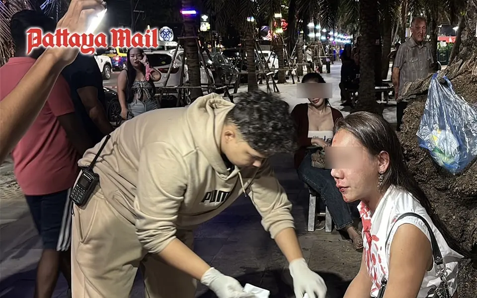 Bierflaschenangriff am pattaya beach touristen schwer verletzt bddfe307