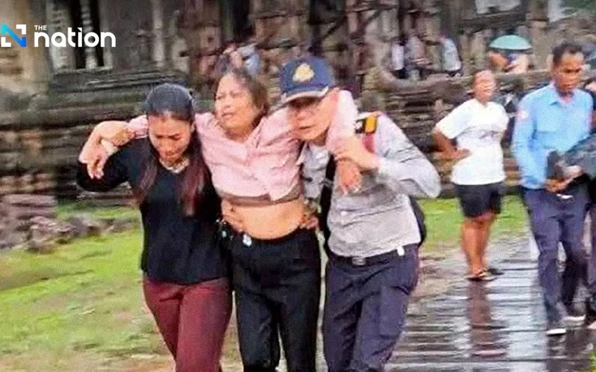 Blitzschlag tötet drei Menschen in Angkor Wat