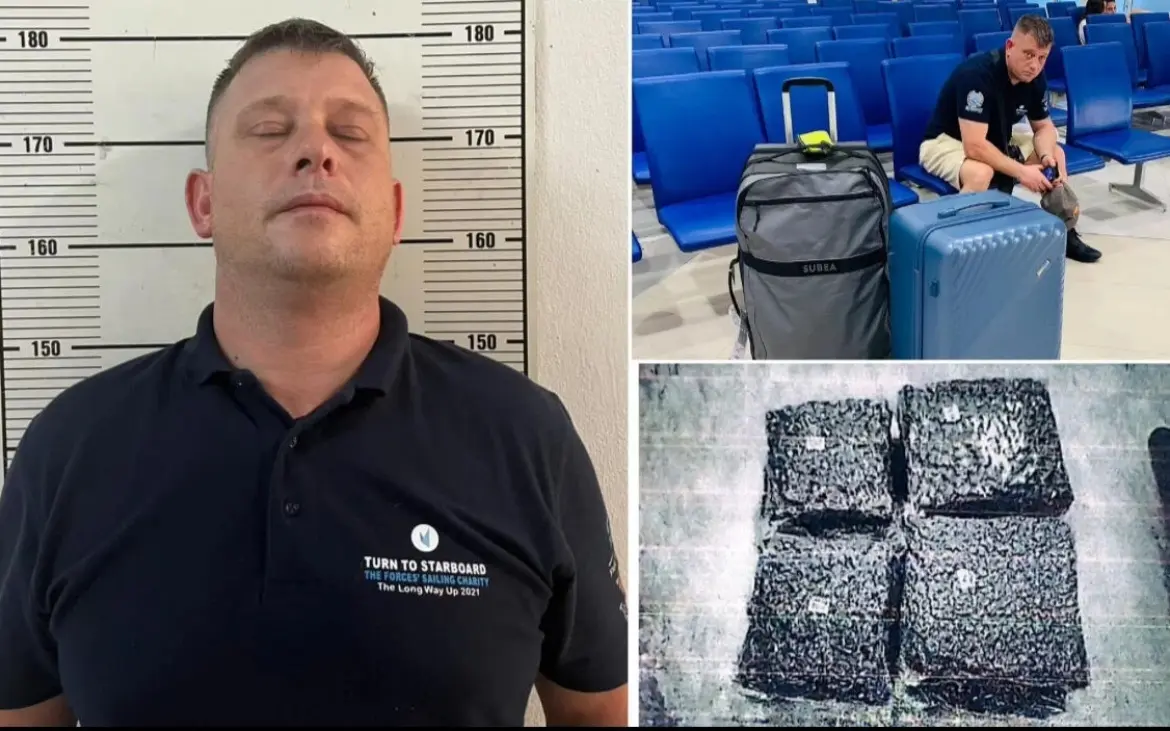 Britischer Tourist schmuggelt 38 Kilo Cannabis – jetzt drohen ihm 10 Jahre Knast!