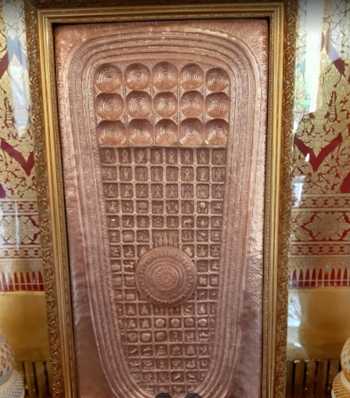 Die verehrung der buddha fussabdruecke in den heiligen tempelanlagen thailands 1fb6578b