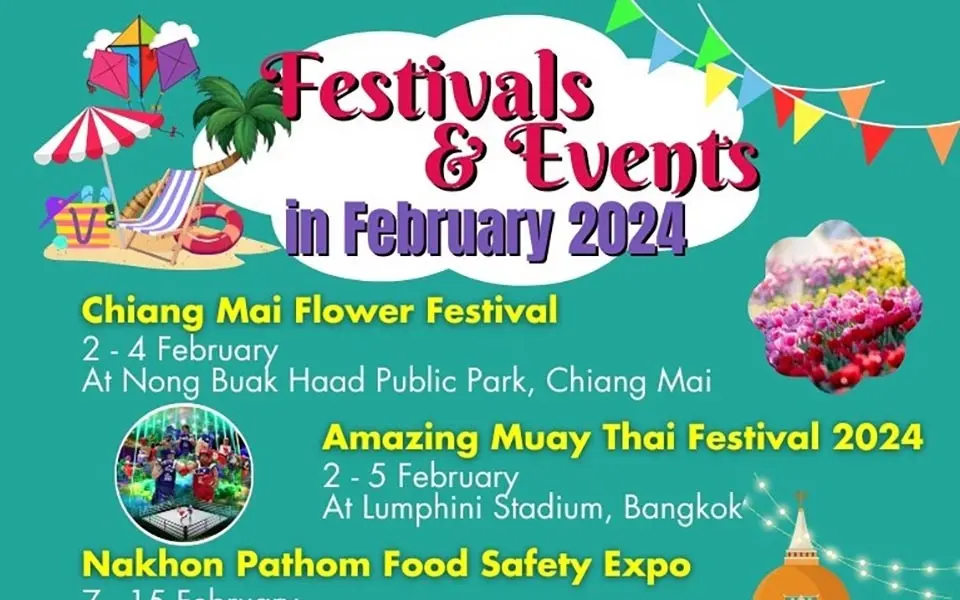 Februar festivals und veranstaltungen in pattaya und ganz thailand a2fc1cc9