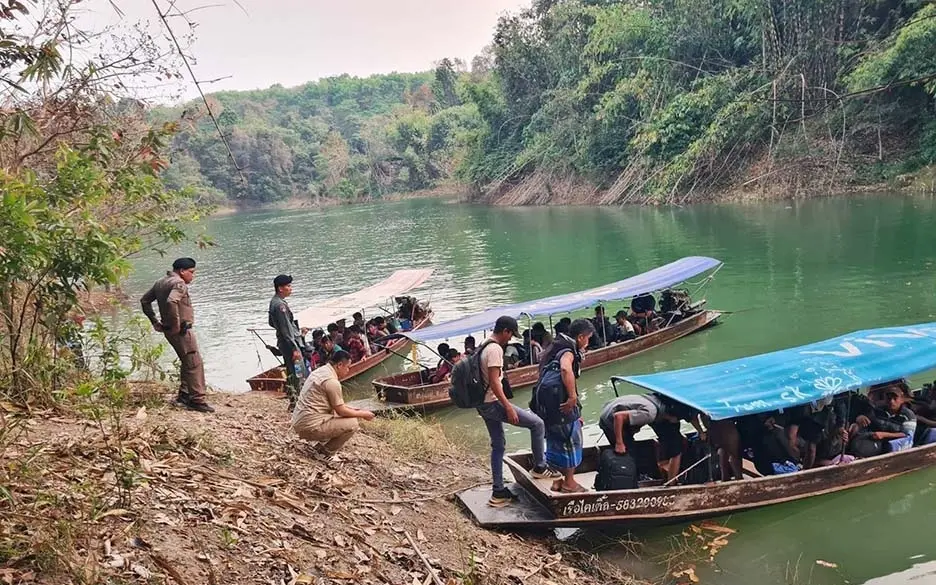 Flucht vor Zwangsrekrutierung: 116 Myanmar-Migranten auf thailändischer Insel geschnappt