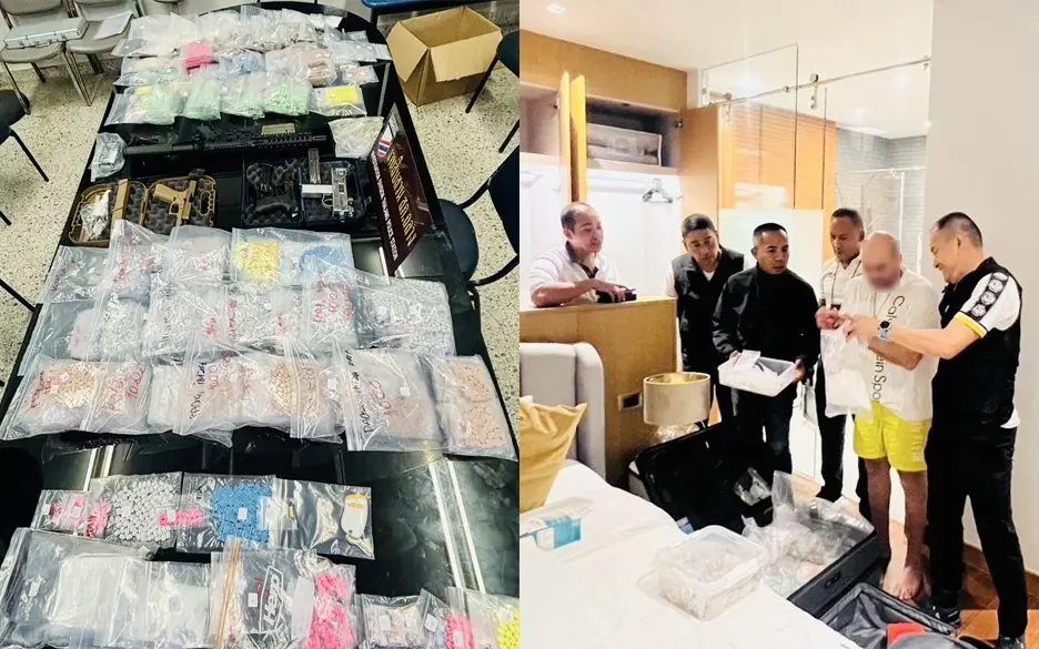 Franzose und thailaenderin in drogen deal verwickelt waffen gefunden ea936e4f