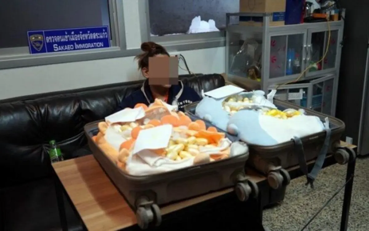 Frau mit kokain im wert von 16 millionen baht verhaftet auslaendischer ehemann wartet in bangkok 4806df4d