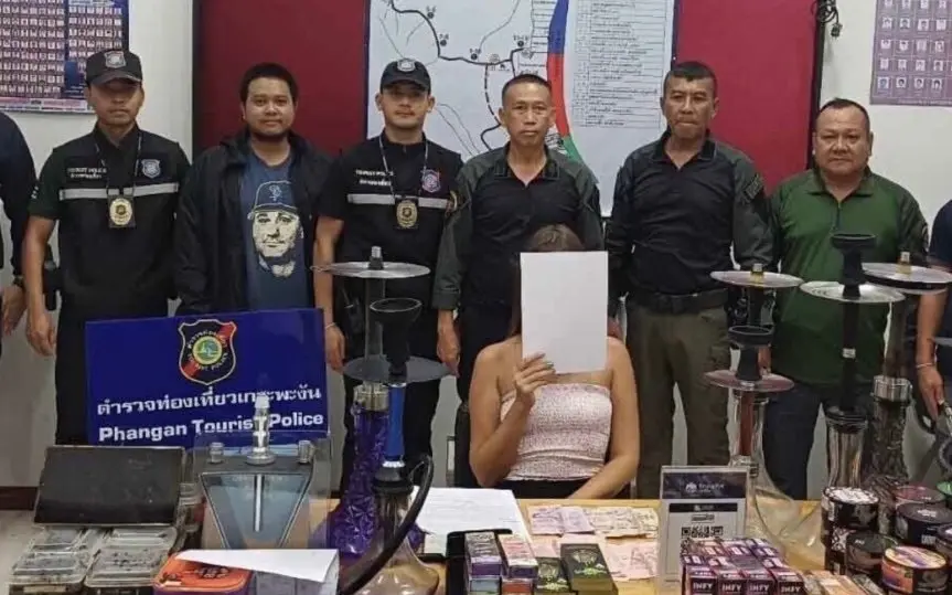 Kampf gegen den illegalen verkauf polizei in koh phangan nimmt russische e zigaretten haendlerin 4a55ba0c