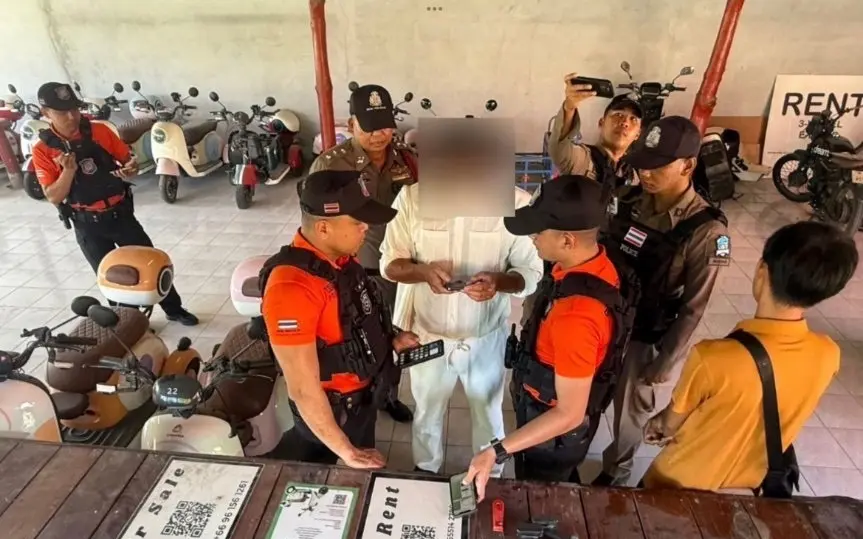 Kanadier auf koh phangan verhaftet illegaler roller verleih aufgeflogen 93b27080