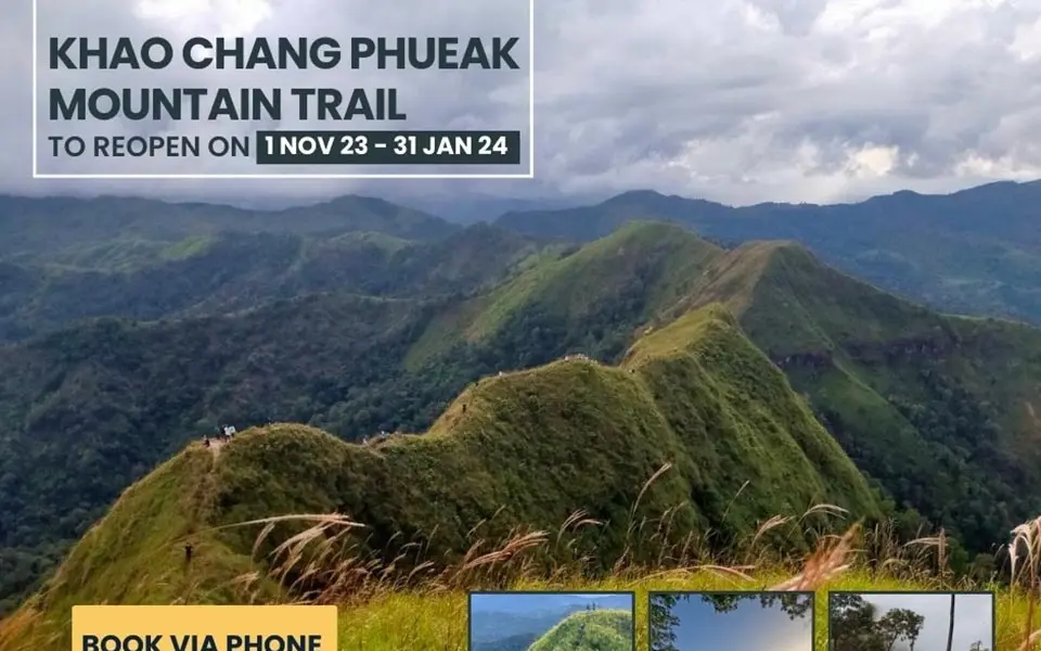 Khao chang phueak bergpfad in kanchanaburi wird am 1 november wiedereroeffnet 6d4db6ae