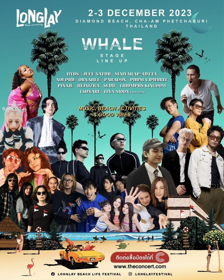 Longlay beach life festival 2023 in cha am 2 und 3 dezember ee815149