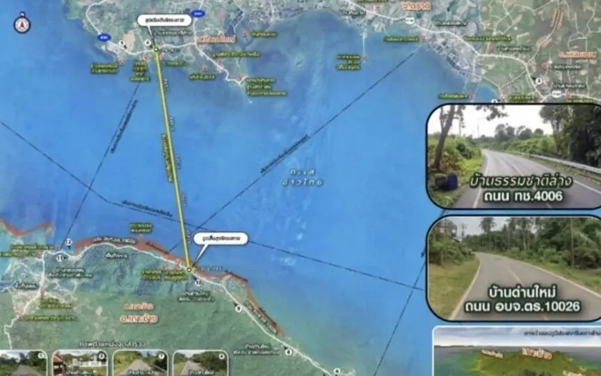 Mega projekt neue 15 milliarden autobahn verbindet festland mit koh chang d9ca9b79