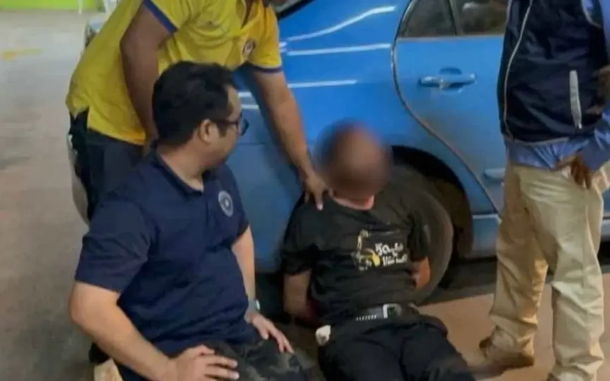 Meth-Räuber kapert Taxi mit Nagelknipser