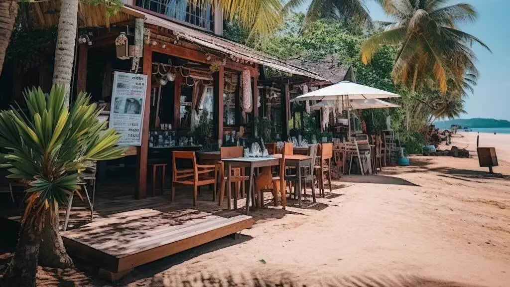 Kulinarisches Paradies: Essen am Strand
