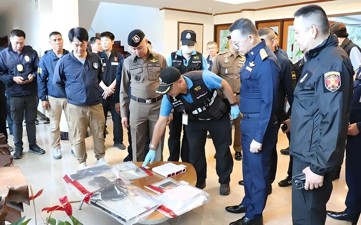 Polizeiaktion in Luxusresort von Chiang Mai deckt Betrugsnetzwerk auf