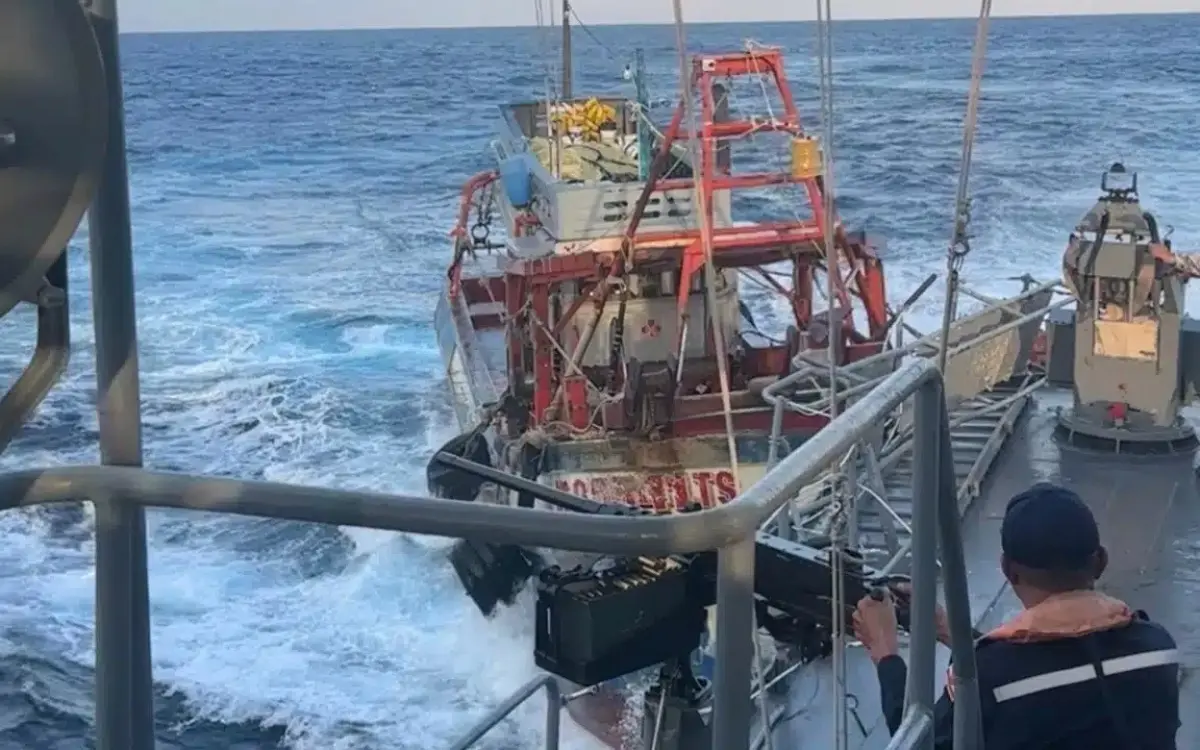 Schuesse abgefeuert vietnamesisches fischerboot kollidiert mit thailaendischem patrouillenschiff 23c15db4