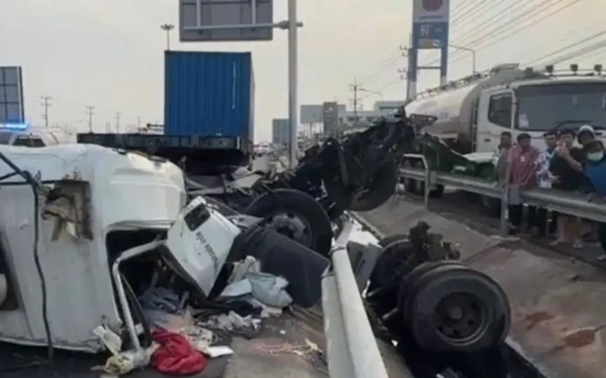 Schwerer Lkw-Crash auf Rama II Road: Vier Verletzte, Kind in Gefahr – Video