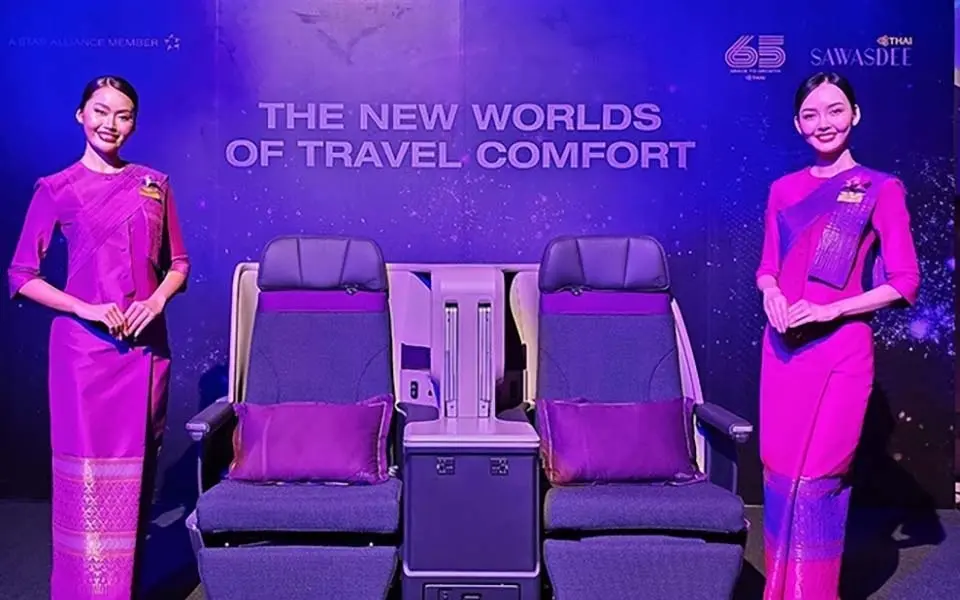 Thai airways startet durch neue flotte luxus sitze gratis wi fi a3ca6312