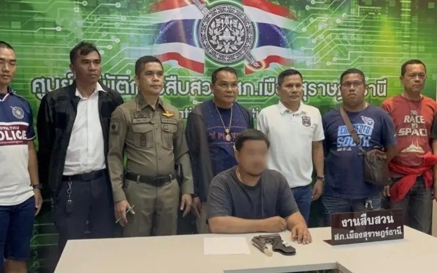 Tödliche Schießerei an Tankstelle in Surat Thani: 32-Jähriger nach Flucht in Krabi gefasst
