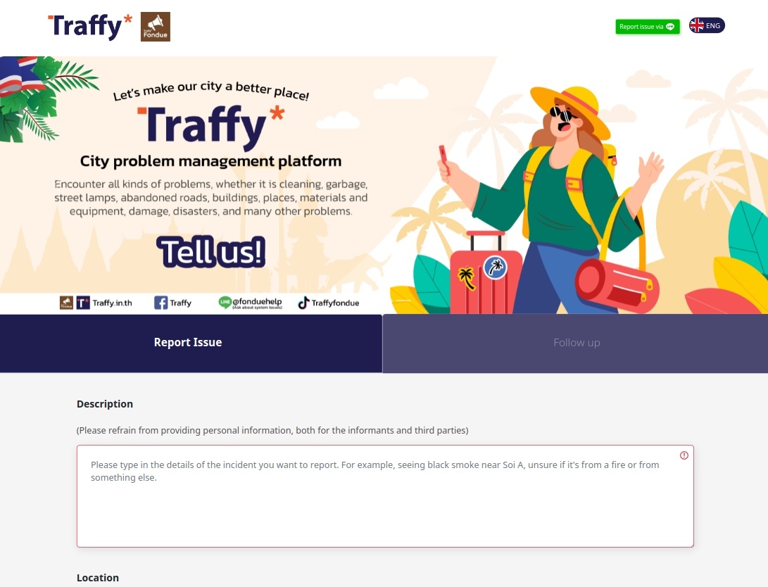 Traffy fondue online beschwerde formular fuer touristen und expats in thailand 1ce95408