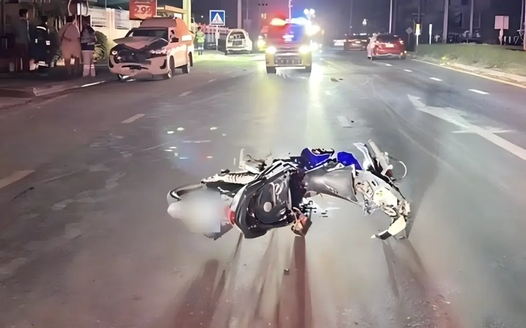 Tragischer verkehrsunfall in nonthaburi betrunkener fahrer rammt motorrad und toetet zwei 14 b6305b56