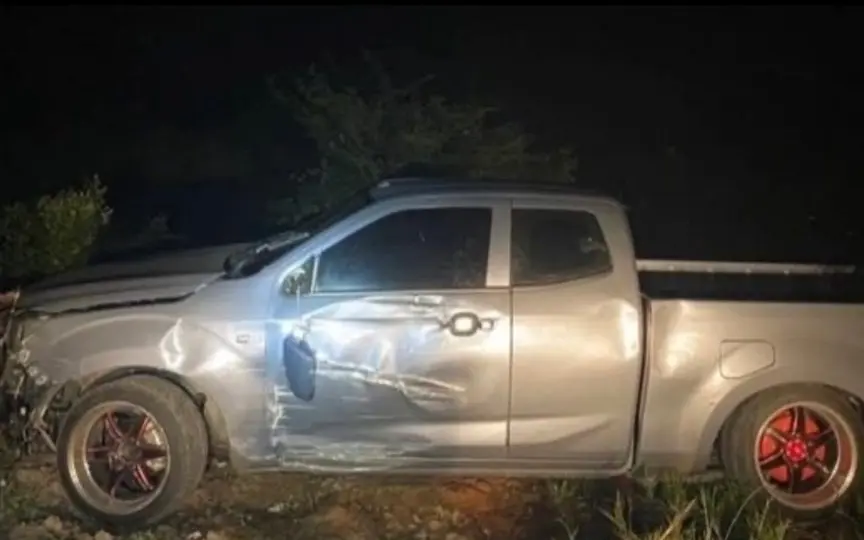 Unter drogeneinfluss stehender verdaechtiger rammt polizeikontrollpunkt ein beamter tot und ein 8e280a58