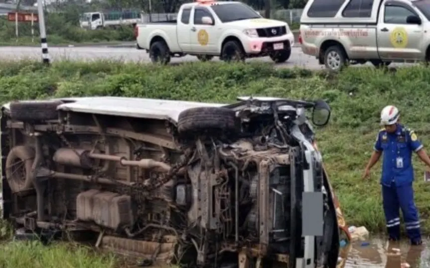 Van-Crash – 10 Verletzte