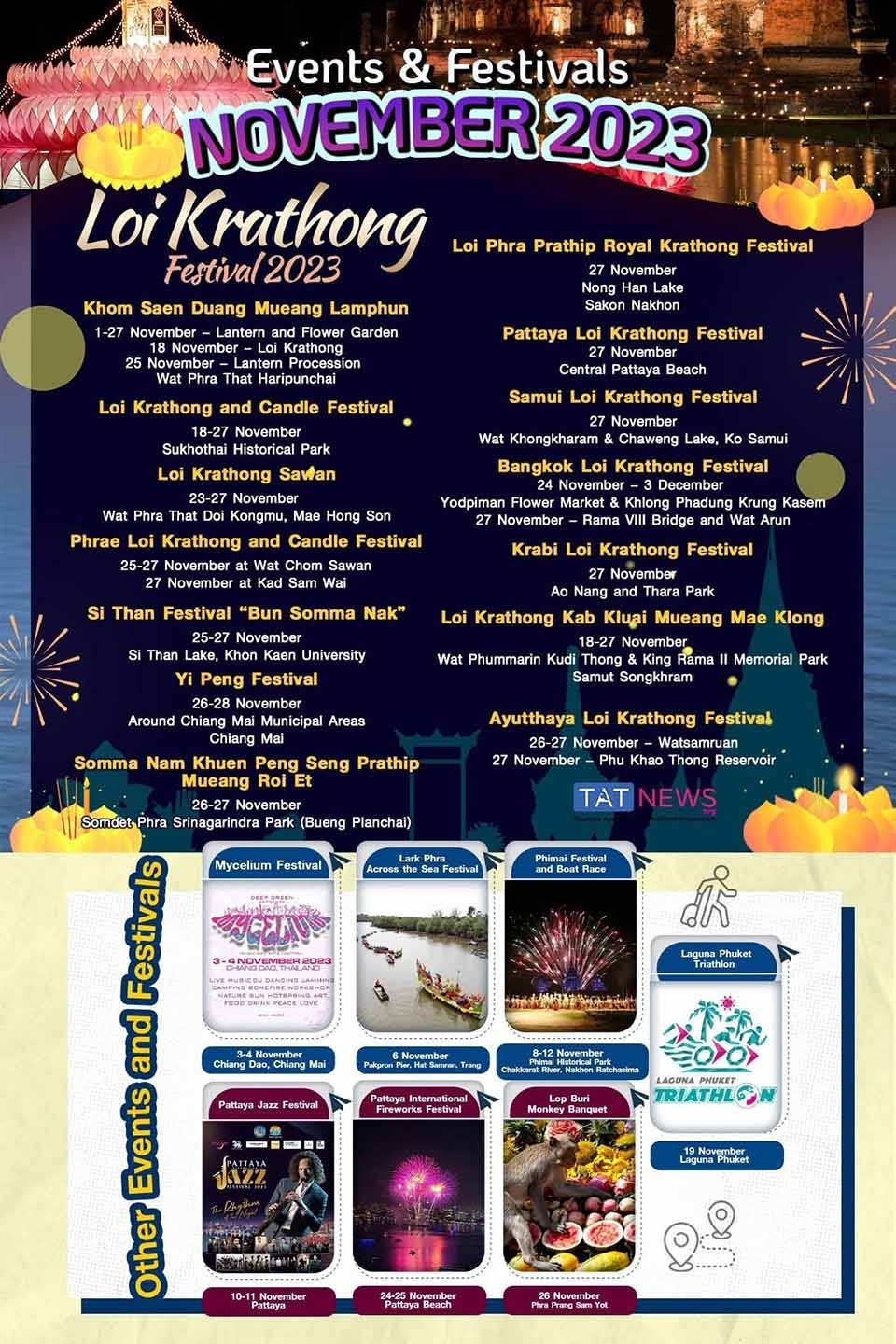 Veranstaltungskalender fuer pattaya und ganz thailand im november b391d228